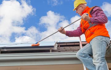 Brynmawr soft wash roof cleaning